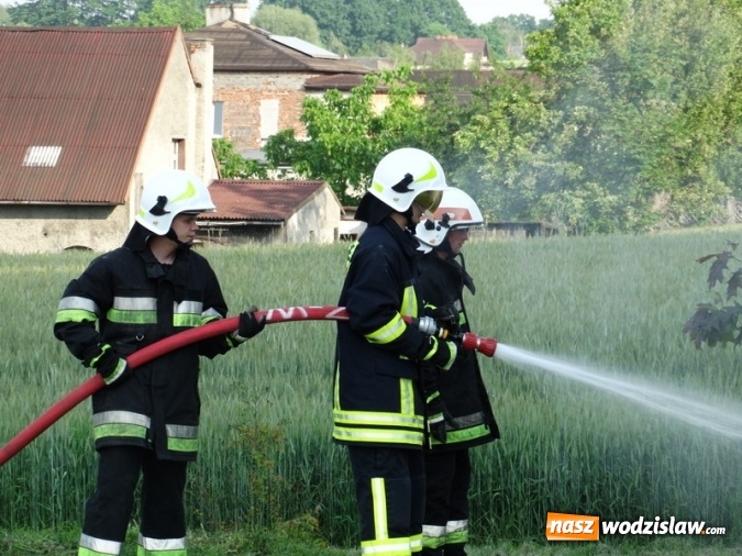 Zdjęcie w galerii na portalu naszwodzislaw.com: W Rzuchowie obchodzili Dzień Dziecka. W pomoc włączyli się strażacy z Głożyn wiadomości z regionu