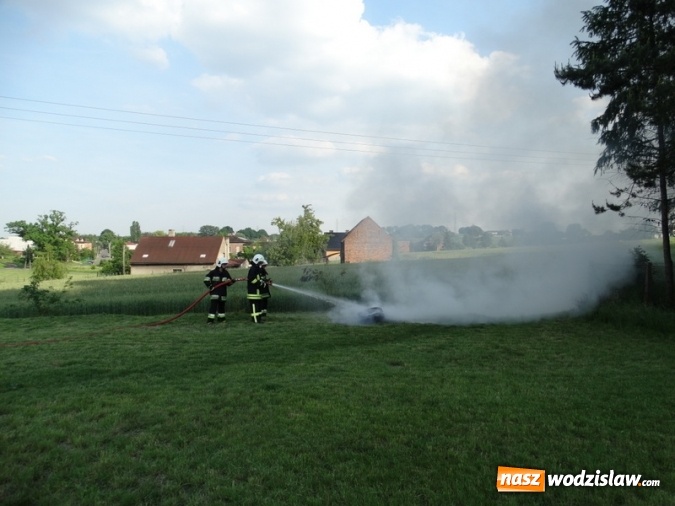 Zdjęcie w galerii na portalu naszwodzislaw.com: W Rzuchowie obchodzili Dzień Dziecka. W pomoc włączyli się strażacy z Głożyn wiadomości z regionu