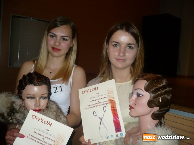 Zdjęcie w galerii na portalu naszwodzislaw.com: Sukcesy fryzjerek z Zespołu Szkół Ponadgimnazjalnych w Pszowie wiadomości z regionu