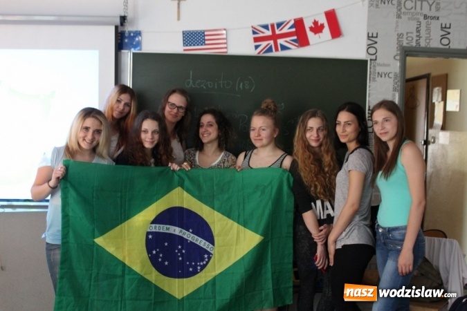 Zdjęcie w galerii na portalu naszwodzislaw.com: Międzynarodowy projekt w ZST. Studentki z Kanady i Brazylii gościły w Wodzisławiu wiadomości z regionu