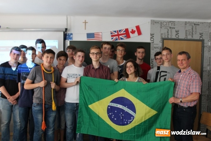 Zdjęcie w galerii na portalu naszwodzislaw.com: Międzynarodowy projekt w ZST. Studentki z Kanady i Brazylii gościły w Wodzisławiu wiadomości z regionu