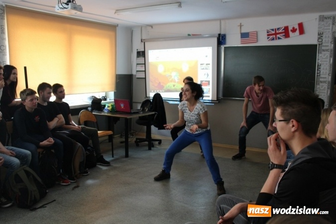 Zdjęcie w galerii na portalu naszwodzislaw.com: Międzynarodowy projekt w ZST. Studentki z Kanady i Brazylii gościły w Wodzisławiu wiadomości z regionu
