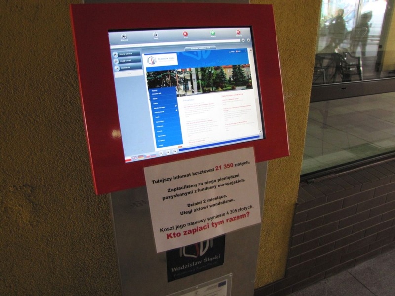 Zdjęcie w galerii na portalu naszwodzislaw.com: (Nie)kulturalny Wodzisław! wiadomości z regionu