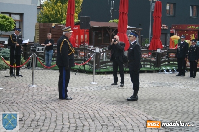 Zdjęcie w galerii na portalu naszwodzislaw.com: Strażacki wóz bojowy Renault Midlum uroczyście przekazany do OSP w Rydułtowach  wiadomości z regionu