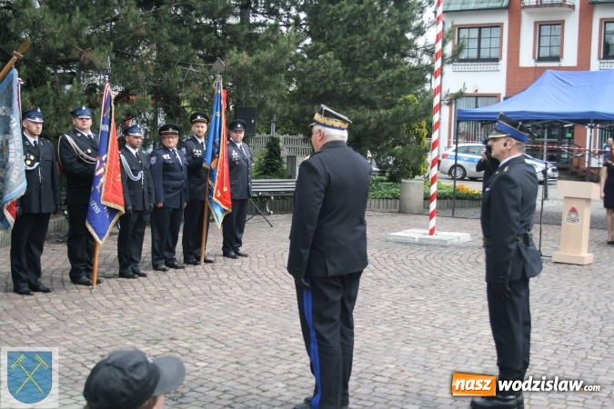 Zdjęcie w galerii na portalu naszwodzislaw.com: Strażacki wóz bojowy Renault Midlum uroczyście przekazany do OSP w Rydułtowach  wiadomości z regionu