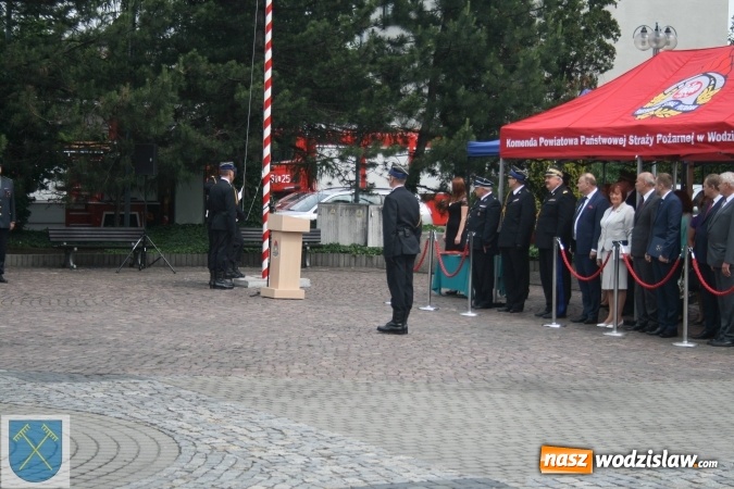 Zdjęcie w galerii na portalu naszwodzislaw.com: Strażacki wóz bojowy Renault Midlum uroczyście przekazany do OSP w Rydułtowach  wiadomości z regionu