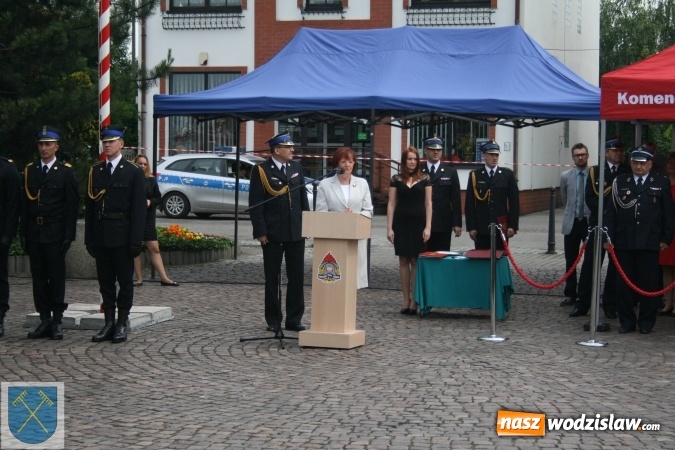 Zdjęcie w galerii na portalu naszwodzislaw.com: Strażacki wóz bojowy Renault Midlum uroczyście przekazany do OSP w Rydułtowach  wiadomości z regionu