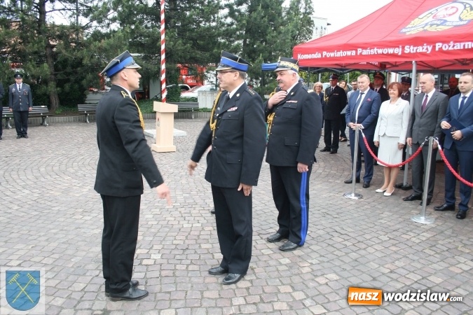 Zdjęcie w galerii na portalu naszwodzislaw.com: Strażacki wóz bojowy Renault Midlum uroczyście przekazany do OSP w Rydułtowach  wiadomości z regionu