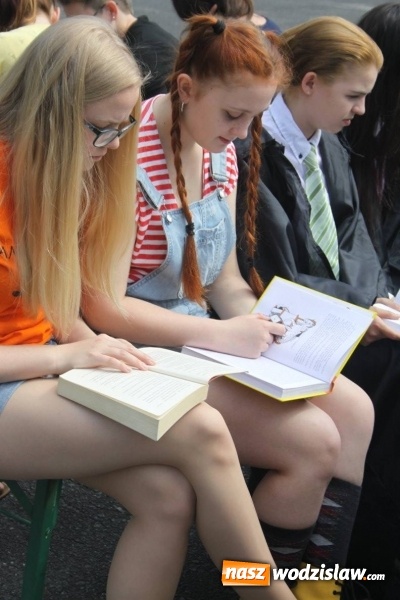 Zdjęcie w galerii na portalu naszwodzislaw.com: Wielkie czytanie w powiecie wodzisławskim wiadomości z regionu