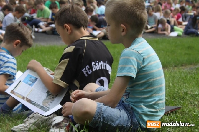 Zdjęcie w galerii na portalu naszwodzislaw.com: Wielkie czytanie w powiecie wodzisławskim wiadomości z regionu