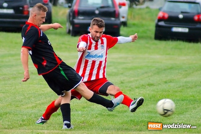 Zdjęcie w galerii na portalu naszwodzislaw.com: Nerwówka w Bieńkowicach. Baraż nie dla Rogowa wiadomości z regionu