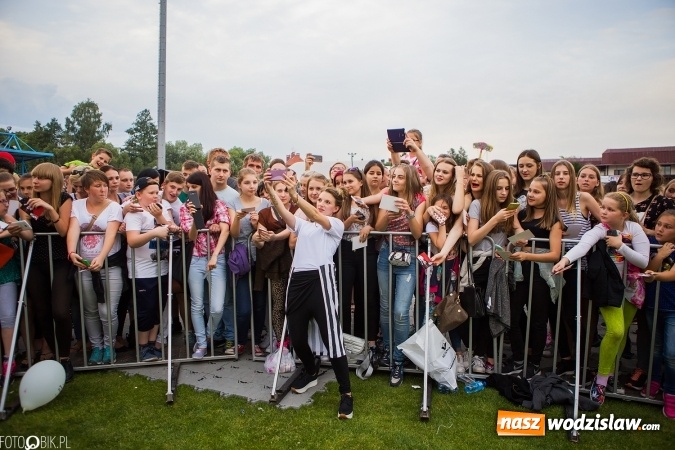 Zdjęcie w galerii na portalu naszwodzislaw.com: Sarsa, Grzeszczak i Kwiatkowski na finał 47. Dni Wodzisławia Śląskiego  wiadomości z regionu