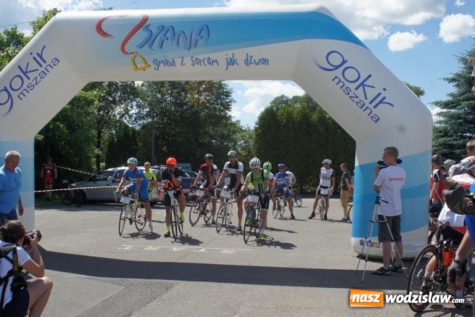 Zdjęcie w galerii na portalu naszwodzislaw.com: Blisko 180 zawodnik&oacute;w stanęło na starcie Śląskiego Maratonu Rowerowego. Zawody rozegrano po raz si&oacute;dmy, a drugi w Mszanie wiadomości z regionu