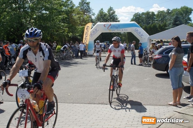 Zdjęcie w galerii na portalu naszwodzislaw.com: Blisko 180 zawodnik&oacute;w stanęło na starcie Śląskiego Maratonu Rowerowego. Zawody rozegrano po raz si&oacute;dmy, a drugi w Mszanie wiadomości z regionu