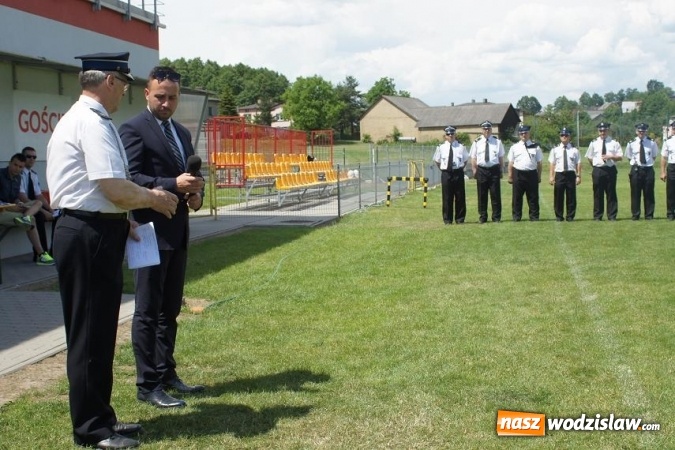 Zdjęcie w galerii na portalu naszwodzislaw.com: Na boisku w Połomi rozegrano Gminne Zawody Sportowo-Pożarnicze  wiadomości z regionu