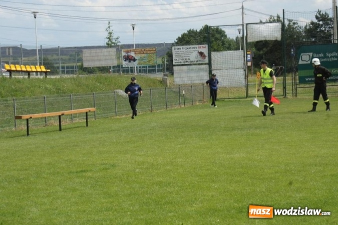 Zdjęcie w galerii na portalu naszwodzislaw.com: Na boisku w Połomi rozegrano Gminne Zawody Sportowo-Pożarnicze  wiadomości z regionu