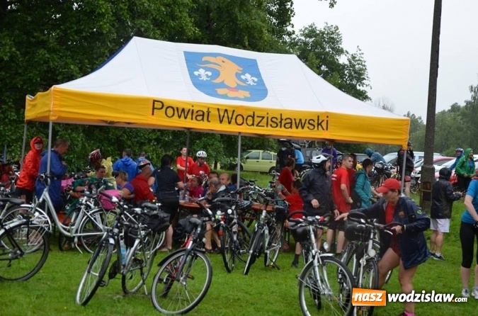 Zdjęcie w galerii na portalu naszwodzislaw.com: Deszcz ich nie przestraszył. Za nami kolejny rajd rowerowy wiadomości z regionu