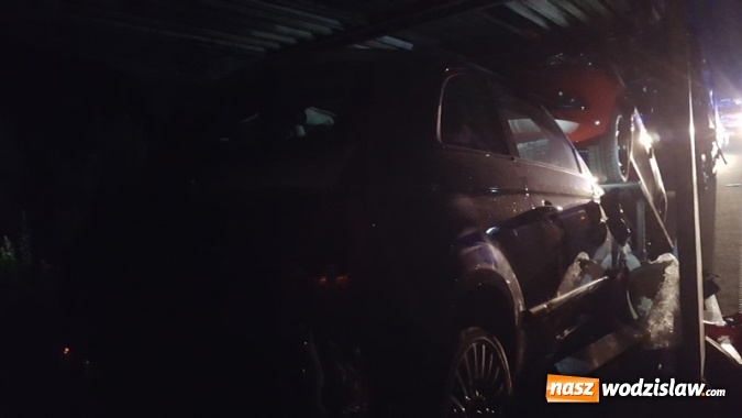 Zdjęcie w galerii na portalu naszwodzislaw.com: To był bardzo pracowity dzień dla wodzisławskich strażaków. Dwa wypadki, pożar i poszukiwanie zaginionych dzieci  wiadomości z regionu