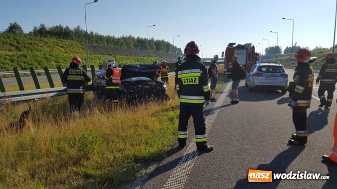 Zdjęcie w galerii na portalu naszwodzislaw.com: To był bardzo pracowity dzień dla wodzisławskich strażaków. Dwa wypadki, pożar i poszukiwanie zaginionych dzieci  wiadomości z regionu
