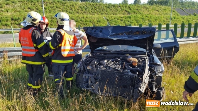 Zdjęcie w galerii na portalu naszwodzislaw.com: To był bardzo pracowity dzień dla wodzisławskich strażaków. Dwa wypadki, pożar i poszukiwanie zaginionych dzieci  wiadomości z regionu