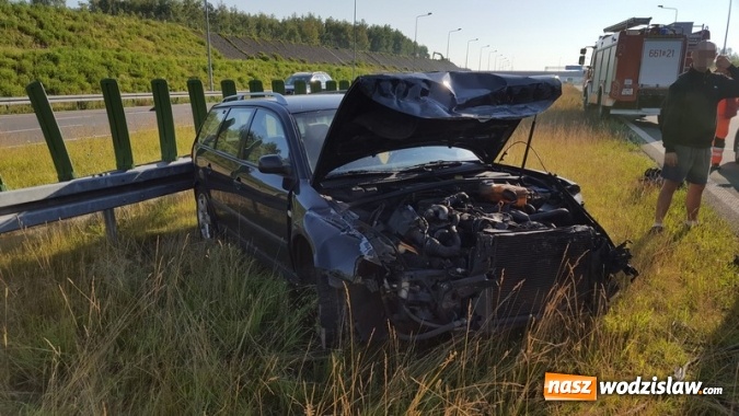 Zdjęcie w galerii na portalu naszwodzislaw.com: To był bardzo pracowity dzień dla wodzisławskich strażaków. Dwa wypadki, pożar i poszukiwanie zaginionych dzieci  wiadomości z regionu