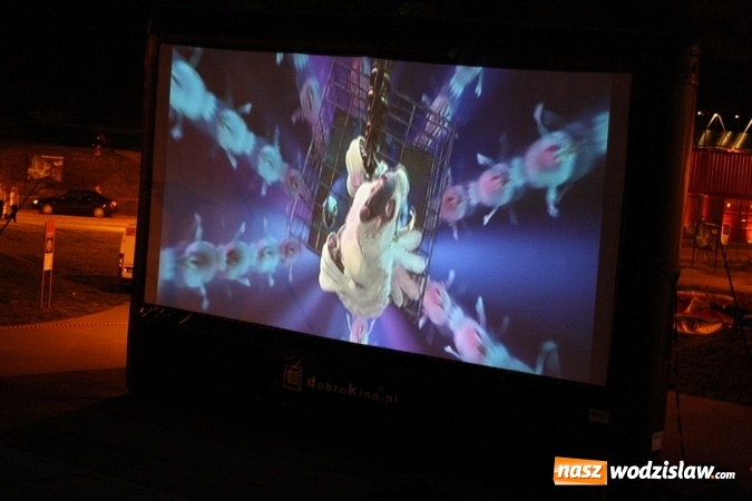Zdjęcie w galerii na portalu naszwodzislaw.com: Rodzinny Park Rozrywki zamienił się w salę kinową wiadomości z regionu