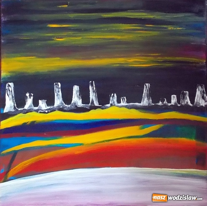 Zdjęcie w galerii na portalu naszwodzislaw.com: Rydułtowy: Wakacyjna wystawa malarstwa i rysunku wiadomości z regionu