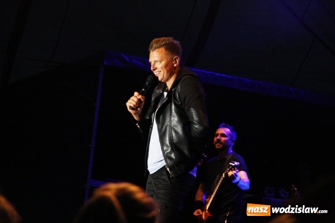 Zdjęcie w galerii na portalu naszwodzislaw.com: Rafał Brzozowski na finał XVI Dni Gorzyc wiadomości z regionu