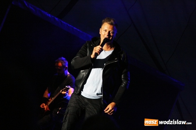 Zdjęcie w galerii na portalu naszwodzislaw.com: Rafał Brzozowski na finał XVI Dni Gorzyc wiadomości z regionu