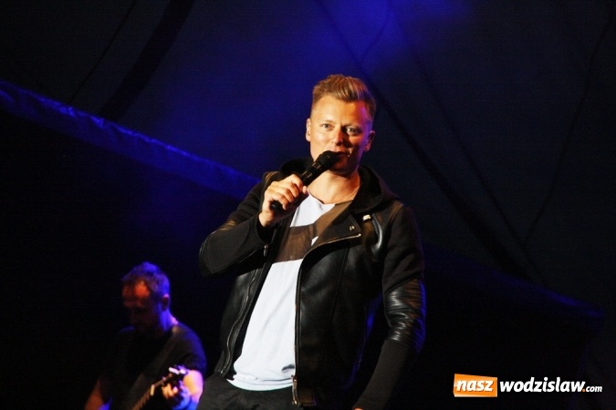 Zdjęcie w galerii na portalu naszwodzislaw.com: Rafał Brzozowski na finał XVI Dni Gorzyc wiadomości z regionu