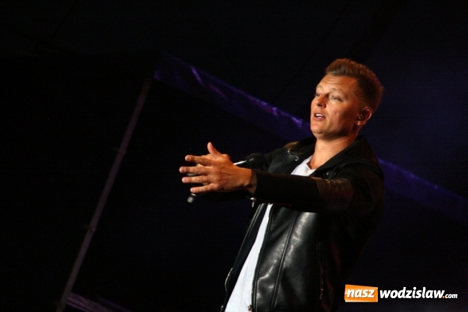 Zdjęcie w galerii na portalu naszwodzislaw.com: Rafał Brzozowski na finał XVI Dni Gorzyc wiadomości z regionu