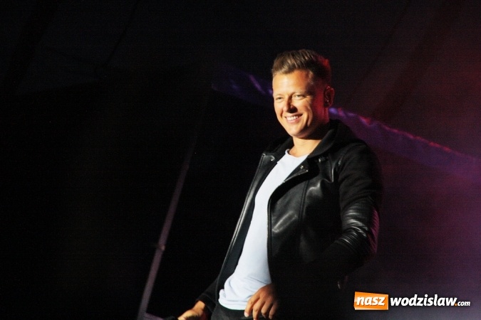 Zdjęcie w galerii na portalu naszwodzislaw.com: Rafał Brzozowski na finał XVI Dni Gorzyc wiadomości z regionu