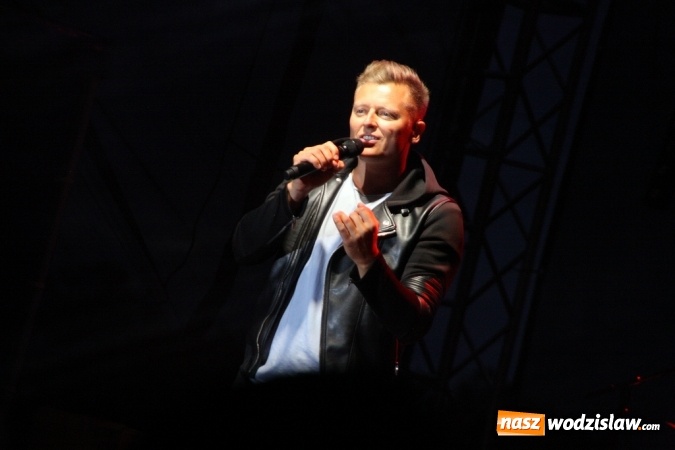 Zdjęcie w galerii na portalu naszwodzislaw.com: Rafał Brzozowski na finał XVI Dni Gorzyc wiadomości z regionu