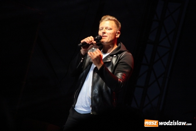 Zdjęcie w galerii na portalu naszwodzislaw.com: Rafał Brzozowski na finał XVI Dni Gorzyc wiadomości z regionu