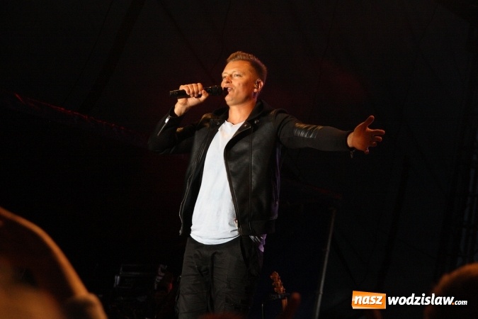 Zdjęcie w galerii na portalu naszwodzislaw.com: Rafał Brzozowski na finał XVI Dni Gorzyc wiadomości z regionu