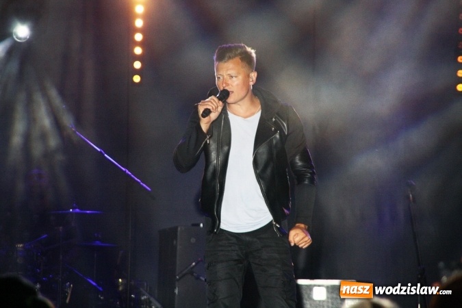 Zdjęcie w galerii na portalu naszwodzislaw.com: Rafał Brzozowski na finał XVI Dni Gorzyc wiadomości z regionu