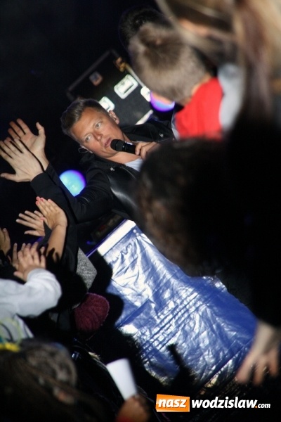 Zdjęcie w galerii na portalu naszwodzislaw.com: Rafał Brzozowski na finał XVI Dni Gorzyc wiadomości z regionu