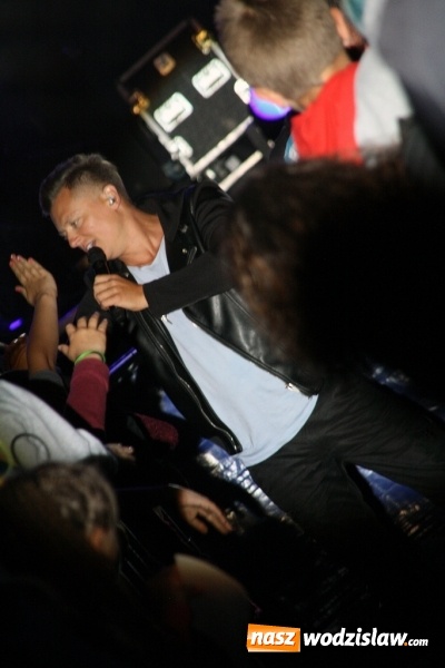 Zdjęcie w galerii na portalu naszwodzislaw.com: Rafał Brzozowski na finał XVI Dni Gorzyc wiadomości z regionu