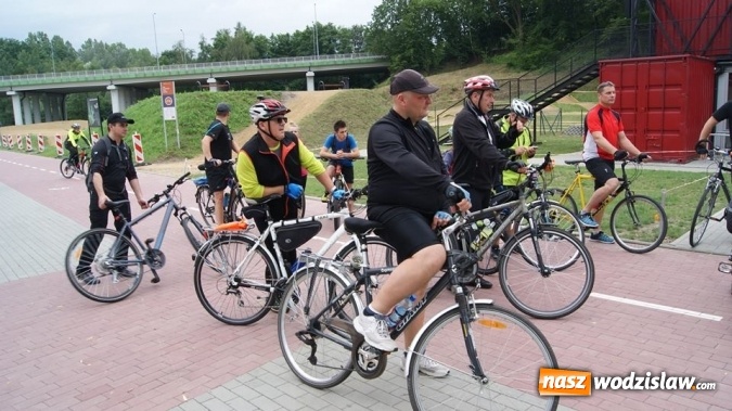 Zdjęcie w galerii na portalu naszwodzislaw.com: Rowerem po Wodzisławiu. 30 cyklist&oacute;w przejechało ulicami miasta i okolic wiadomości z regionu