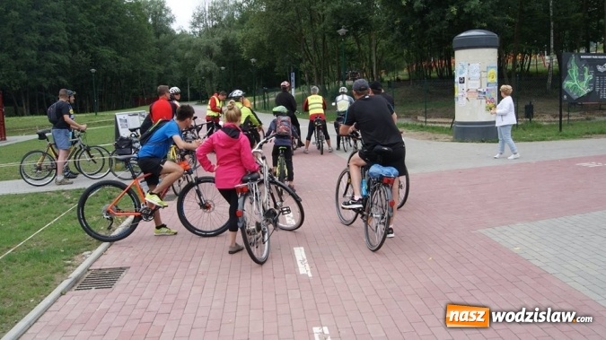 Zdjęcie w galerii na portalu naszwodzislaw.com: Rowerem po Wodzisławiu. 30 cyklist&oacute;w przejechało ulicami miasta i okolic wiadomości z regionu