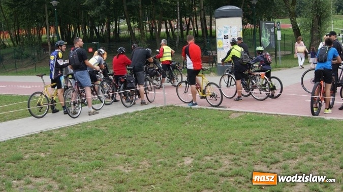 Zdjęcie w galerii na portalu naszwodzislaw.com: Rowerem po Wodzisławiu. 30 cyklist&oacute;w przejechało ulicami miasta i okolic wiadomości z regionu