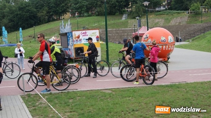 Zdjęcie w galerii na portalu naszwodzislaw.com: Rowerem po Wodzisławiu. 30 cyklist&oacute;w przejechało ulicami miasta i okolic wiadomości z regionu
