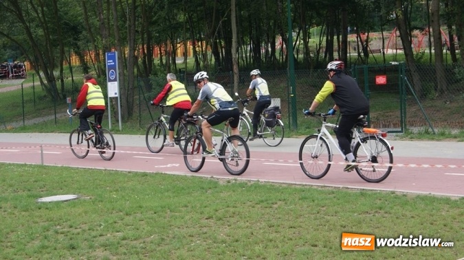 Zdjęcie w galerii na portalu naszwodzislaw.com: Rowerem po Wodzisławiu. 30 cyklist&oacute;w przejechało ulicami miasta i okolic wiadomości z regionu