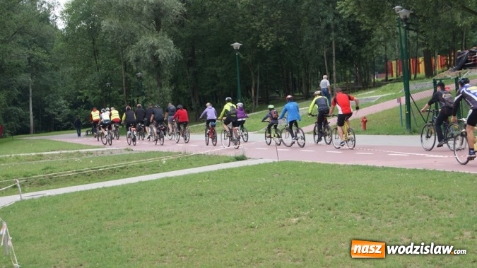 Zdjęcie w galerii na portalu naszwodzislaw.com: Rowerem po Wodzisławiu. 30 cyklist&oacute;w przejechało ulicami miasta i okolic wiadomości z regionu