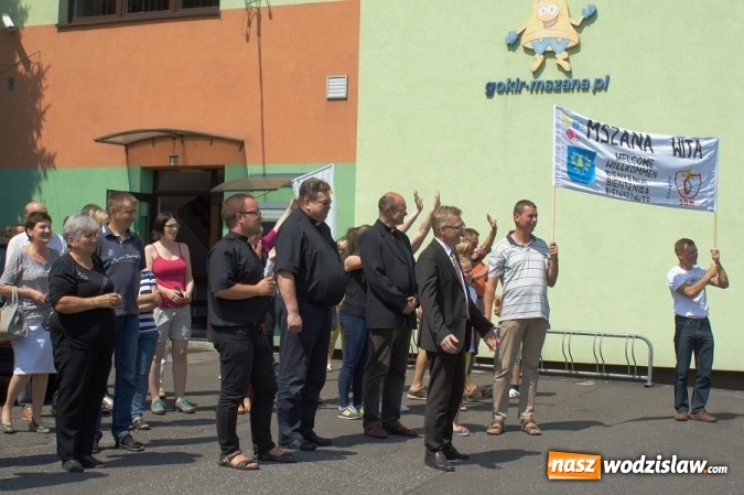 Zdjęcie w galerii na portalu naszwodzislaw.com: Światowe Dni Młodzieży. Włoscy pielgrzymi są już w Mszanie wiadomości z regionu