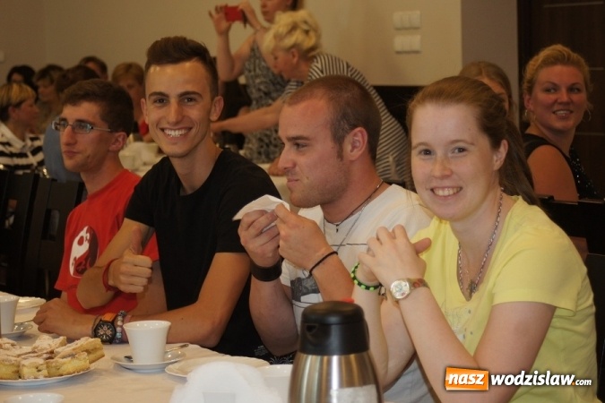 Zdjęcie w galerii na portalu naszwodzislaw.com: Światowe Dni Młodzieży. Włoscy pielgrzymi są już w Mszanie wiadomości z regionu