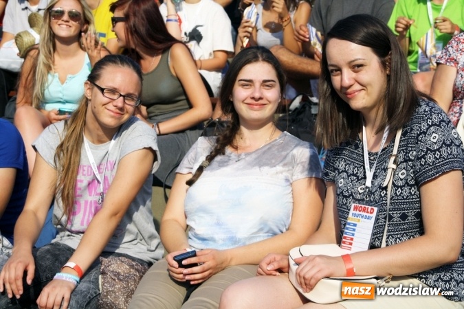 Zdjęcie w galerii na portalu naszwodzislaw.com: Światowe Dni Młodzieży. Do Wodzisławia zawitali pielgrzymi z Włoch, Niemiec i Portugalii wiadomości z regionu