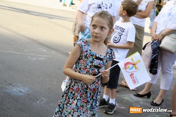 Zdjęcie w galerii na portalu naszwodzislaw.com: Światowe Dni Młodzieży. Do Wodzisławia zawitali pielgrzymi z Włoch, Niemiec i Portugalii wiadomości z regionu