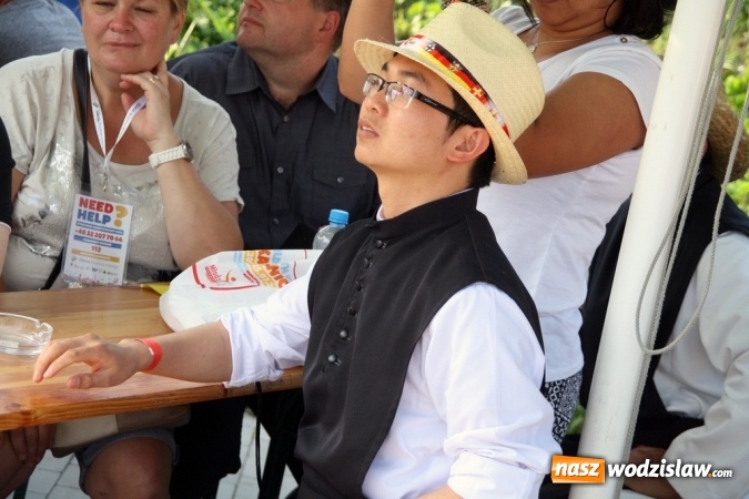 Zdjęcie w galerii na portalu naszwodzislaw.com: Światowe Dni Młodzieży. Do Wodzisławia zawitali pielgrzymi z Włoch, Niemiec i Portugalii wiadomości z regionu