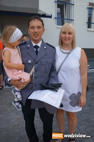 Zdjęcie w galerii na portalu naszwodzislaw.com: Święto policji w Wodzisławiu Śląskim: Awanse, odznaczenia, wyremontowany budynek i nowy komendant wiadomości z regionu